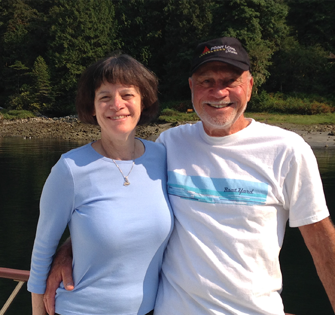 Birdie and Bob Feldman, Legacy of Hope Society members.