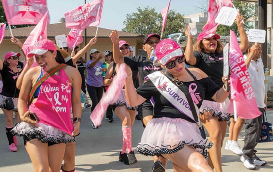 breast cancer parade